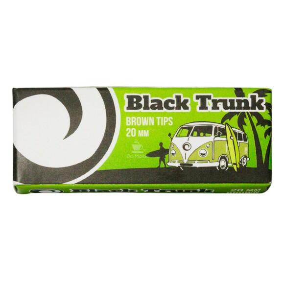 Piteira de Papel Black Trunk Brown Tips 20mm