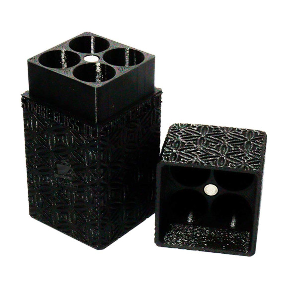 Porta piteira Strable Glass aberto