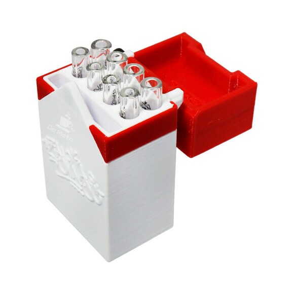 Mini Case Cigar + 8 Piteira Slim Zav Nai