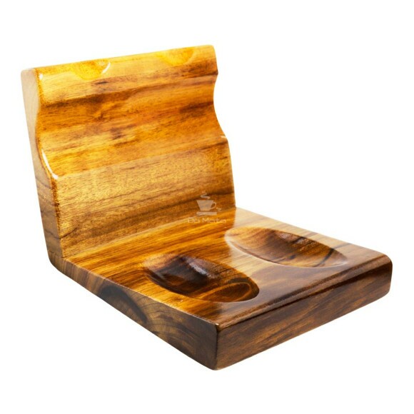 Porta Cachimbos em Madeira P/ 2un de frente