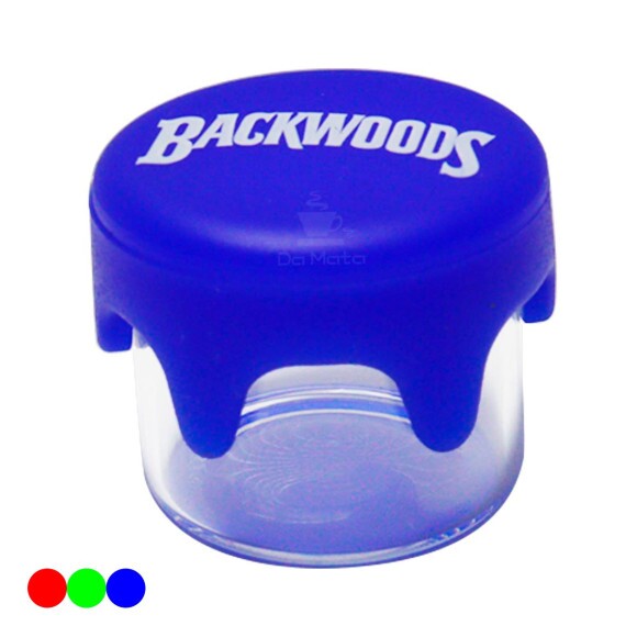 Pote de Vidro e Silicone 5ml Backwoods