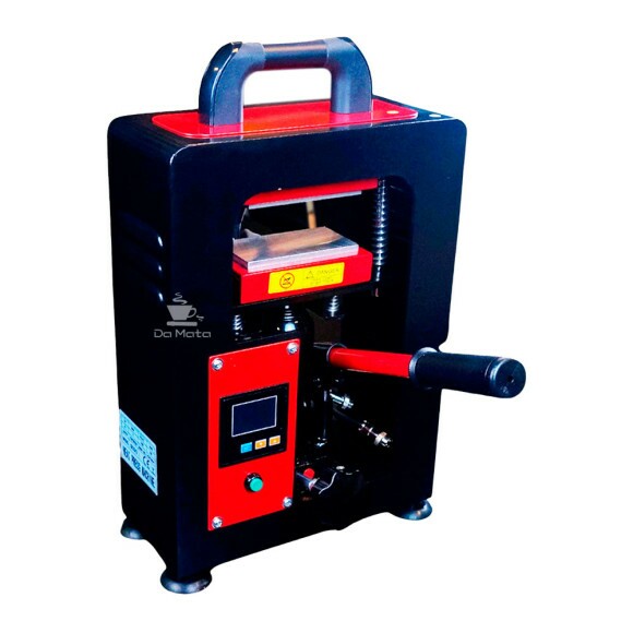 Prensa Térmica de Calor Hidráulica Portátil de lado