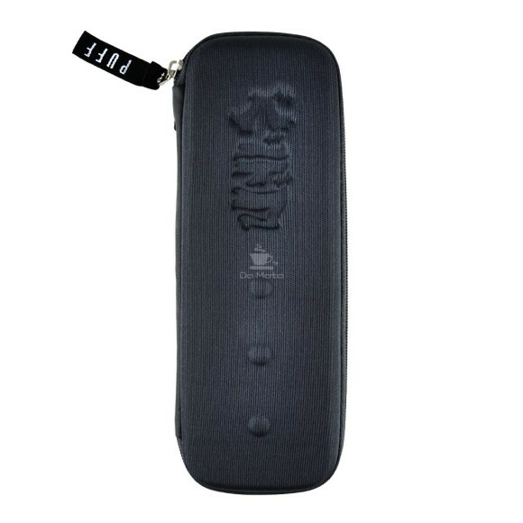 Case Puff Slim Badego de frente