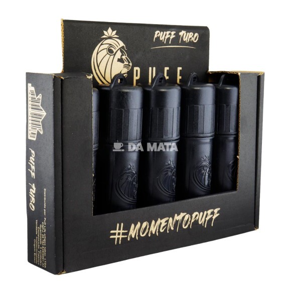 Caixa de Porta Tubo Puff Life de frente tabacaria da mata 