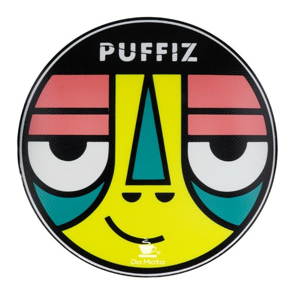 Tapete de Silicone Puffiz Grande de frente