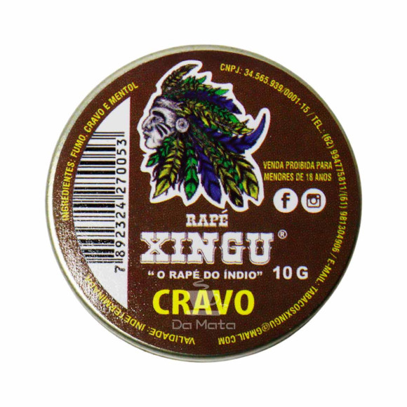 Rapé Xingu Cravo