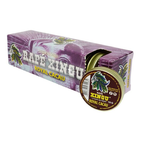 Caixa de Rapé Xingu Royal Cacau