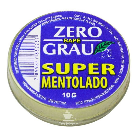 Rapé Xingu Super Mentolado