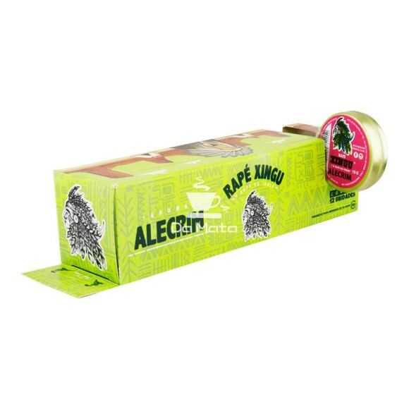 Caixa de Rapé Xingu Alecrim 10g Caixa tabacaria da mata 