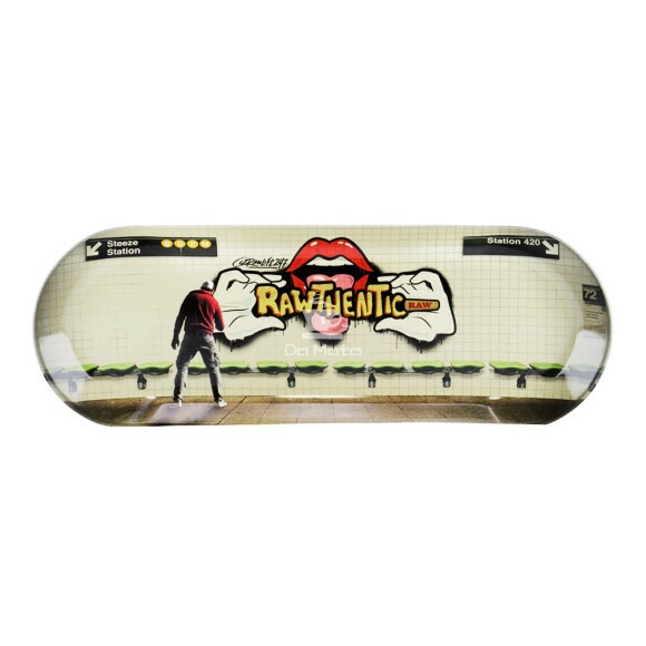 Bandeja de Metal Raw Metal Skate Thay Graffiti 2 de frente tabacaria da mata