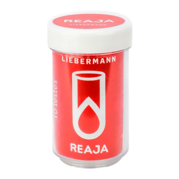 Kit de Teste Reagente Colorimétrico de Liebermann de frente