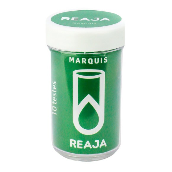 Kit de Teste Reagente Colorimétrico de Marquis de frente