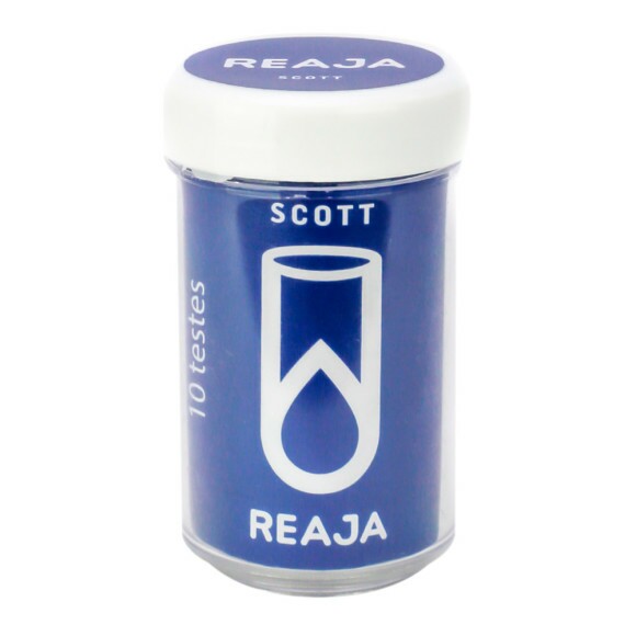 Kit de Teste Reagente Colorimétrico de Scott de frente