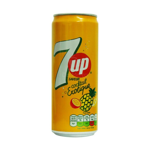 Refrigerante 7up Exotique