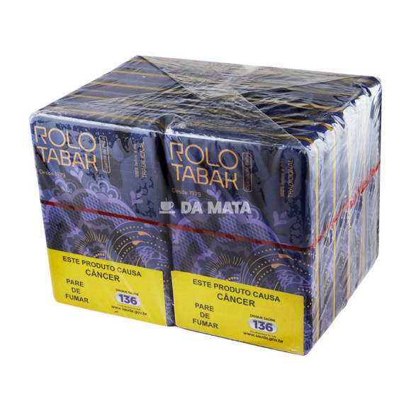 Pacote de Lata C/ Palheiro Rolo Tabak de frente tabacaria da mata