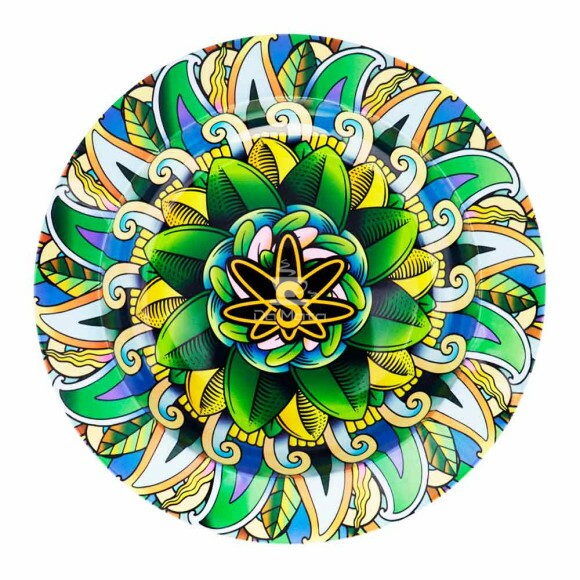 Cinzeiro de Metal Sadhu Redondo Colors DE FRENTE TABACARIA DA MATA