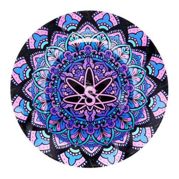 Cinzeiro de Metal Sadhu Mandala DE FRENTE TABACARIA DA MATA