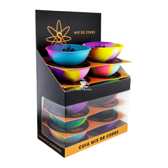 Caixa de Cuia Sadhu Mix de Cores C/12 de frente aberta