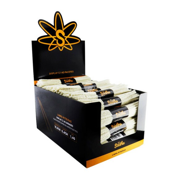 Caixa de Limpa Pireira Sadhu em Bastão de Algodão tabacaria da mata 