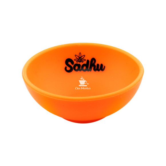 Mini Cuia de Silicone Sadhu Multicolors de frente
