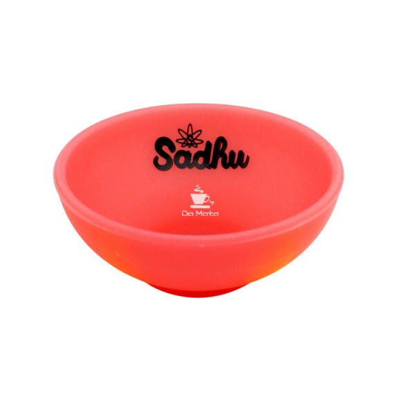Mini Cuia de Silicone Sadhu Brilha no Escuro de frente tabacaria da mata