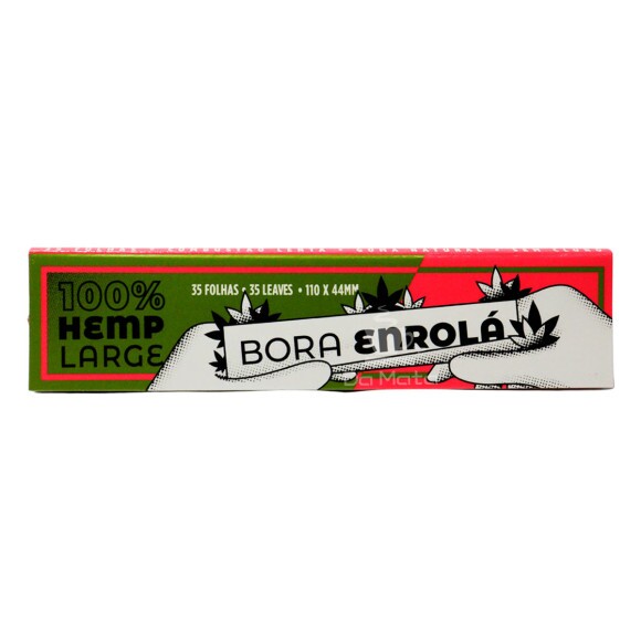 Seda Bora Enrolá 100% Hemp Large