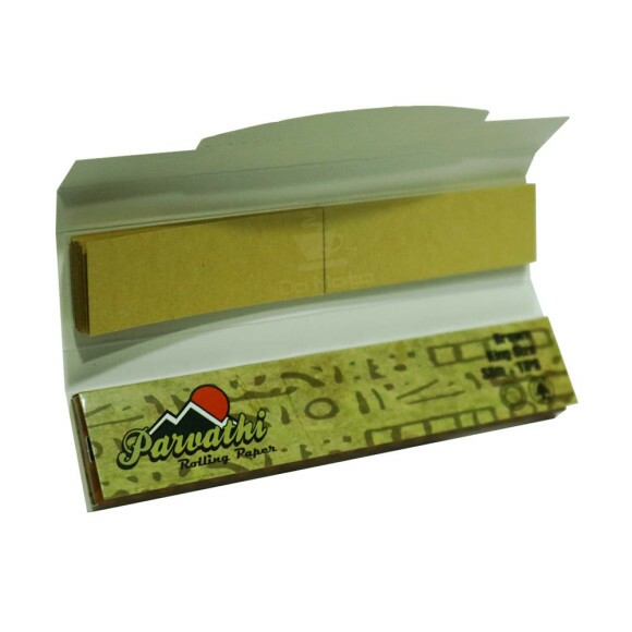 Livreto Parvathi com piteira aberto 