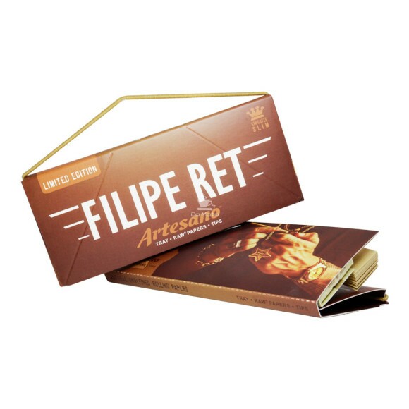 Seda Raw Organic Hemp Felipe Ret King Size c/ Piteira