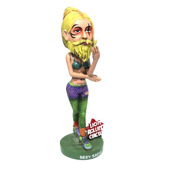 Boneco Bobblehead Lion Rolling Circus Sexy Sadie