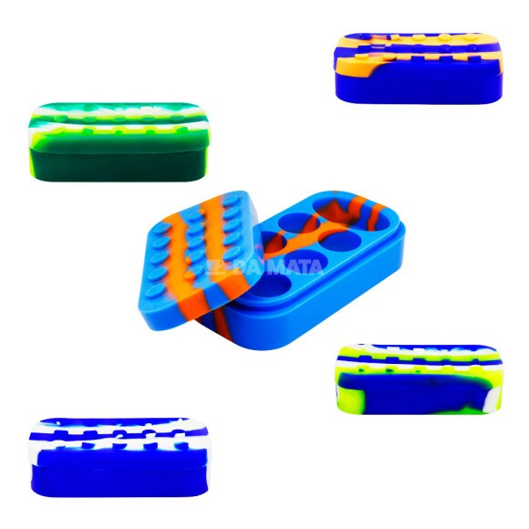 Pacote de Slick Silicone Tie Dye 34ml tabacaria da mata