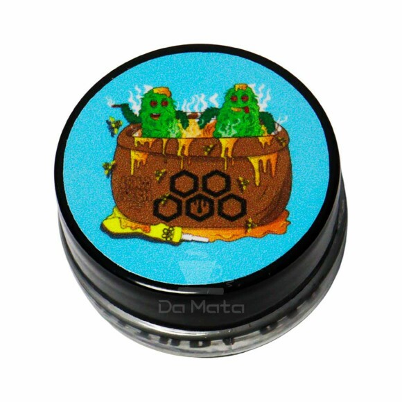 Pote de Vidro Cultura Dab 7ml High Black