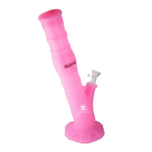 Bong de Silicone Ice Slow Burning de lado