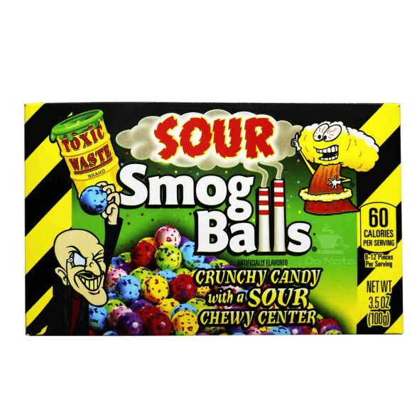 Bala Importada Smog Balls Sour