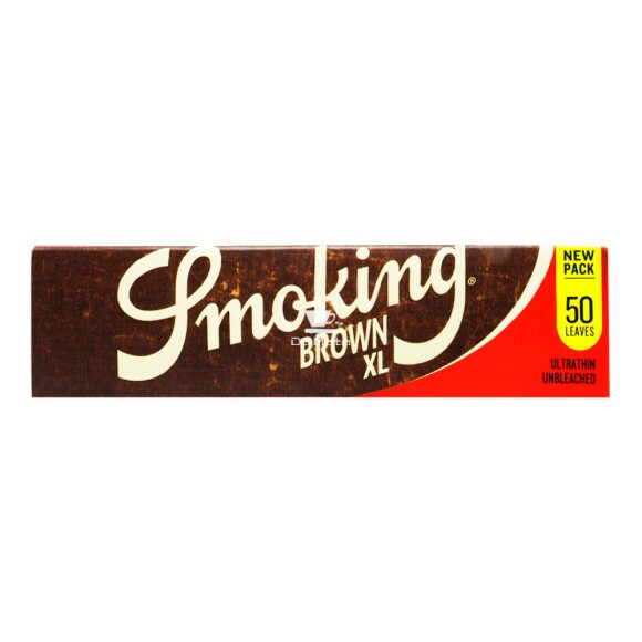 Seda Smoking Brown King Size XL de frente