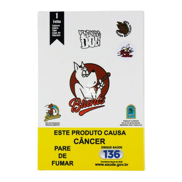 Blunt Smoking Dog Baunilha 1 Folha de frente tabacaria da mata