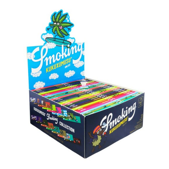 Caixa de Seda Smoking Kukuxumusu King Size de frente