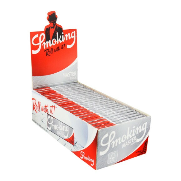 Caixa de Seda Smoking Master Regular de frente