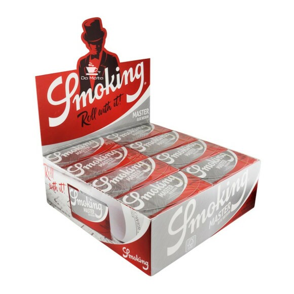 Caixa de Seda Smoking Bloc Master 200 Folhas de lado