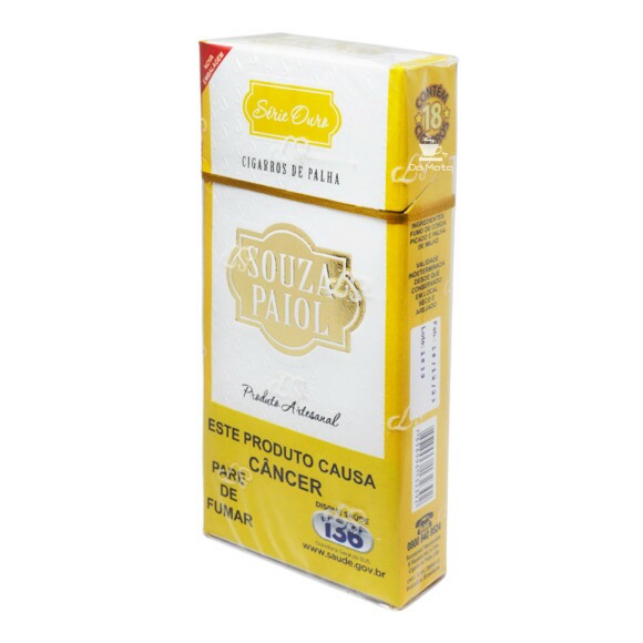 Palheiro Souza Paiol Ouro maço de frente tabacaria da mata 