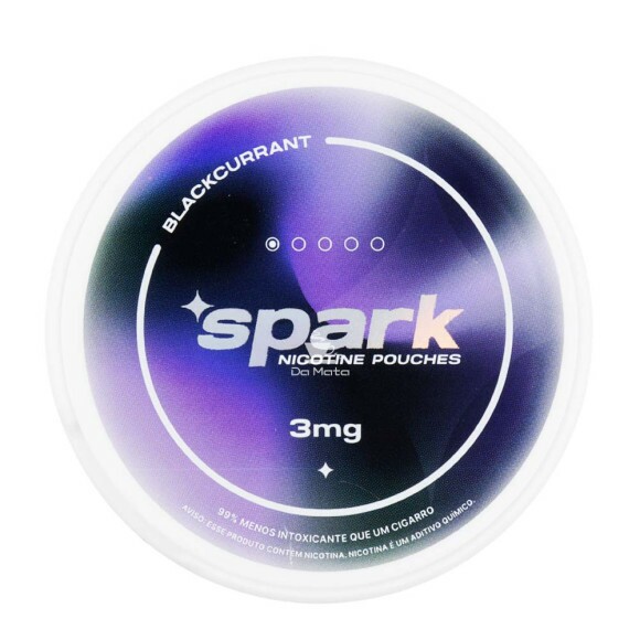 Spark Blackcurrant 3mg de frente