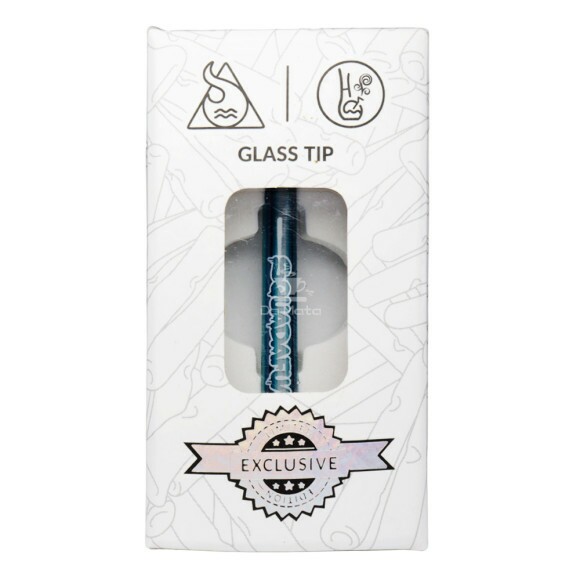 Caixa de Piteira de Vidro Collab Squadafum e Hippiebong 6mm Azul