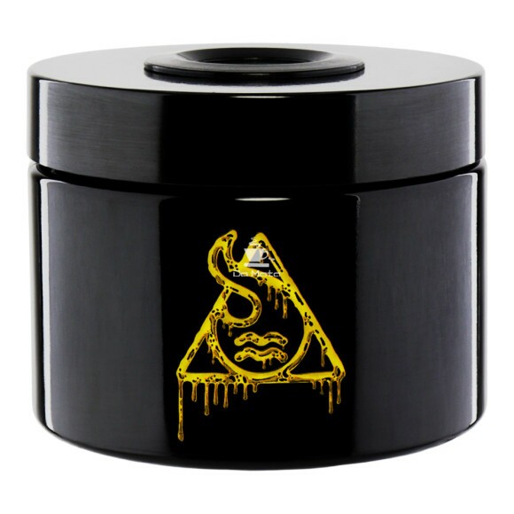 Pote Ultravioleta Squadafum C/ Sensor de Temperatura e Umidade 250ml DE FRENTE tabacaria da mata