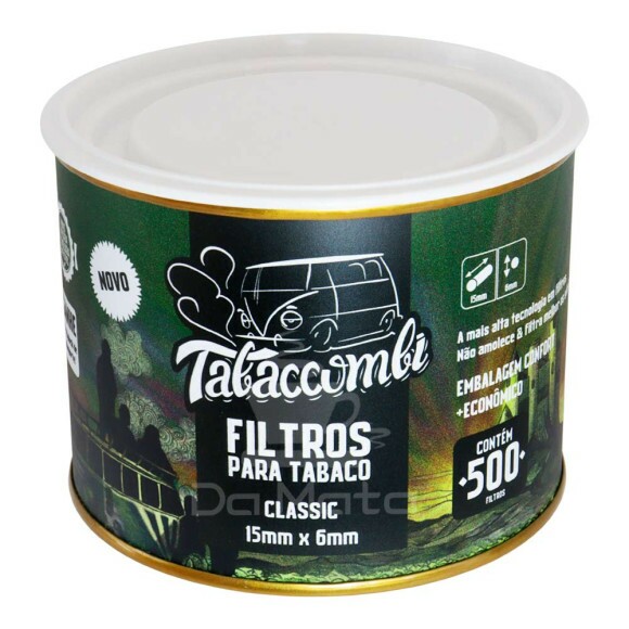 Lata de Filtro Tabaccombi Slow Burning Classic 15mm x 6mm 