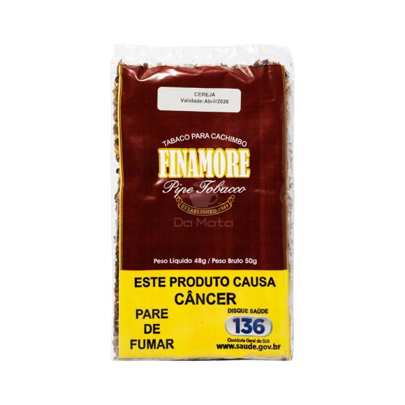 Tabaco p/ Cachimbo Finamore Cereja