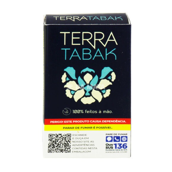 Terra Tabak Branco 1 1/4 C/ Filtro   de frente tabacaria da mata 