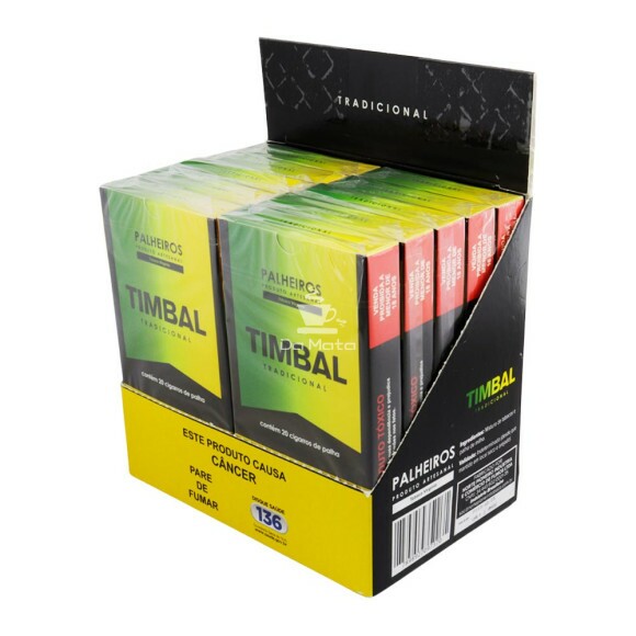 Caixa de Palheiro Timbal Tradicional de lado tabacaria da mata