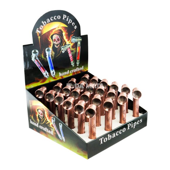 Caixa de Pipe de Metal Rose C/24 un tabacaria da mata 