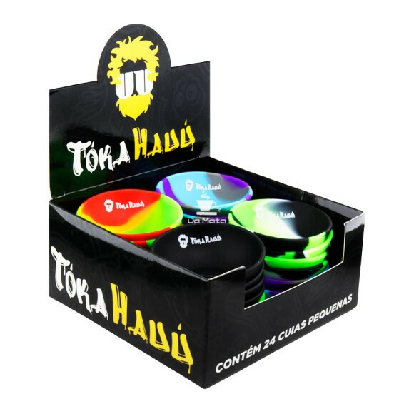 Caixa de Mini Cuia Silicone Bowl Tokahauú 50mm de frente