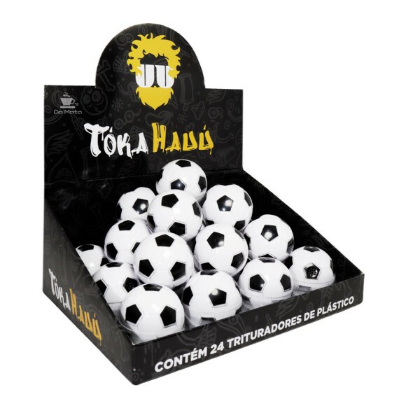 Caixa de Dichavador de Plástico Tokahauú Bola de Futebol
