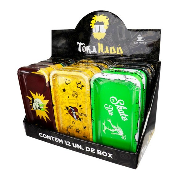 Caixa de Bandeja Tokahauú Metal C/ Case de frente